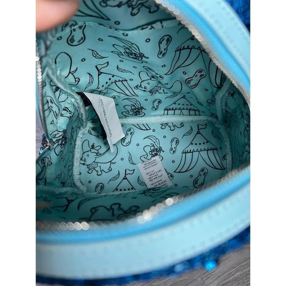 NWT COLLECTION LOUNGE EXCLUSIVE LF DUMBO SEQUIN BACKPACK! - Picture 9 of 9